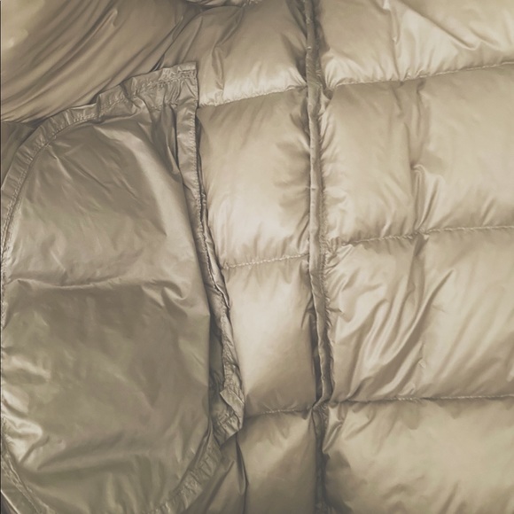 100% Grey down puffer vest - Picture 4 of 6